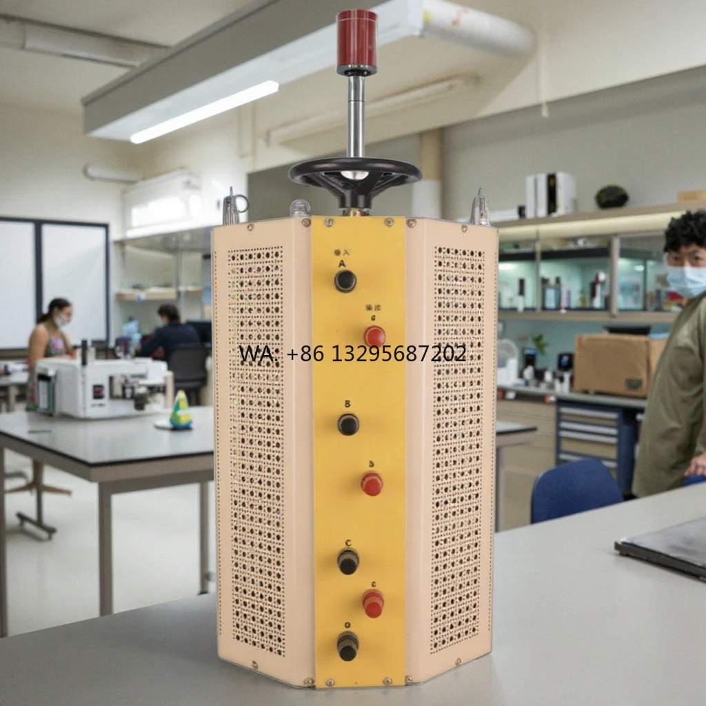 

Customizable 15KVA 0-430V Adjustable 100% Copper Contact Variac Transformer 380V Medical Device Temperature Regulation High Coil