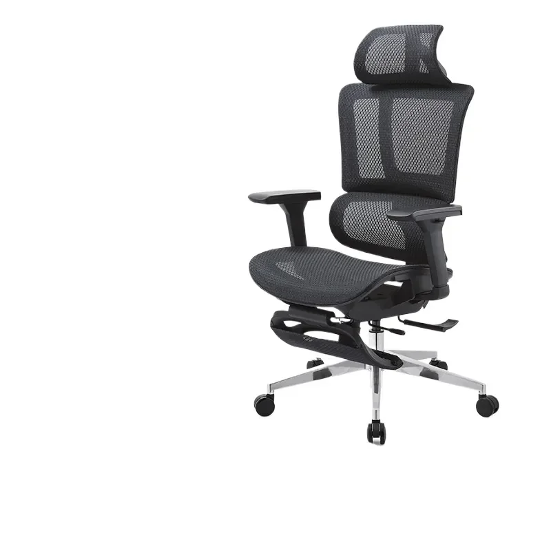 Ergonomic Office Chair with Height Adjustment and 360° Rotation for Long Sitting Comfort for Computer and Gaming Use