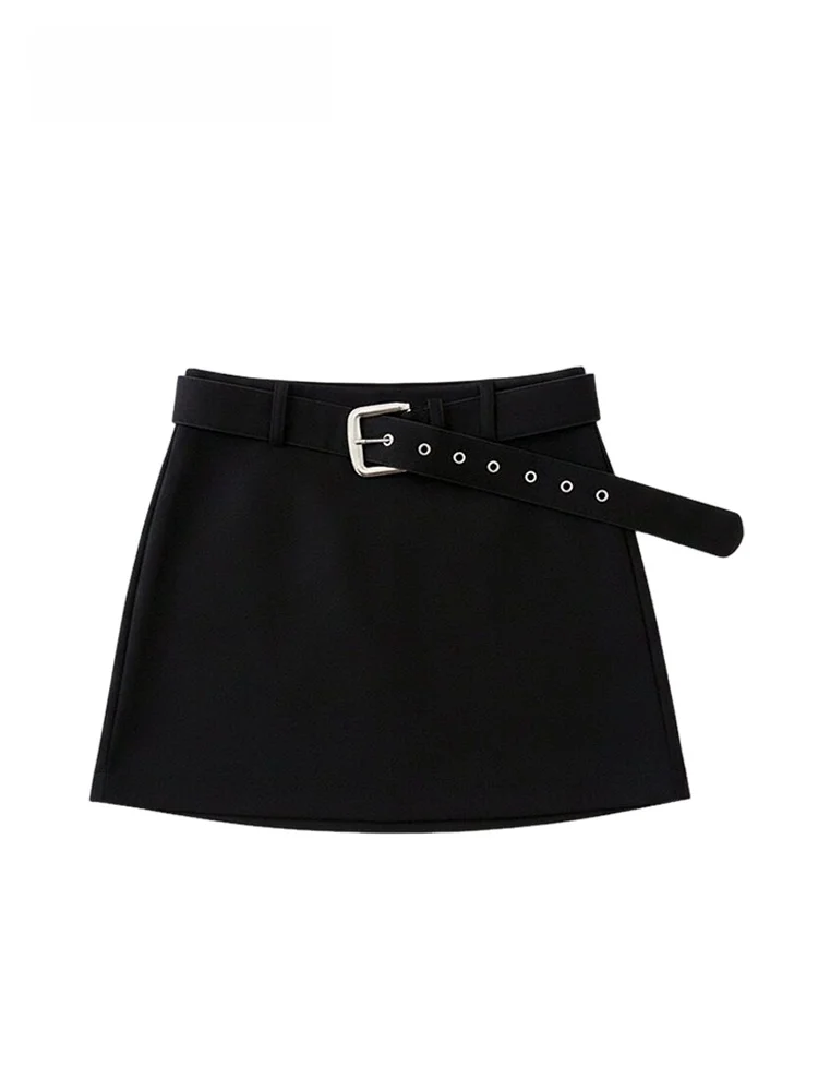 

High Waist CaraCLUB plus Size Woolen Skirt for Women Early Spring Faionable Retro Versatile Sli Skirts