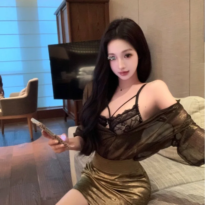 Hong Kong Sle Set Faion da donna Autunno Nuovo arrivo Profional irt e gonna Set gonna f-lunghezza antietà