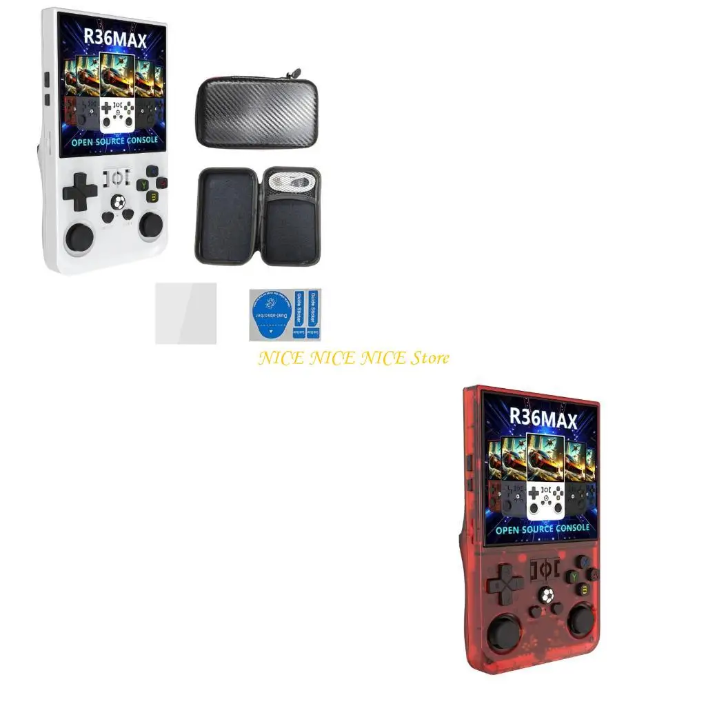 

E0BB Gaming Console Portable Pocket Video Player 4Inch IPS Screen 64GB Game Player