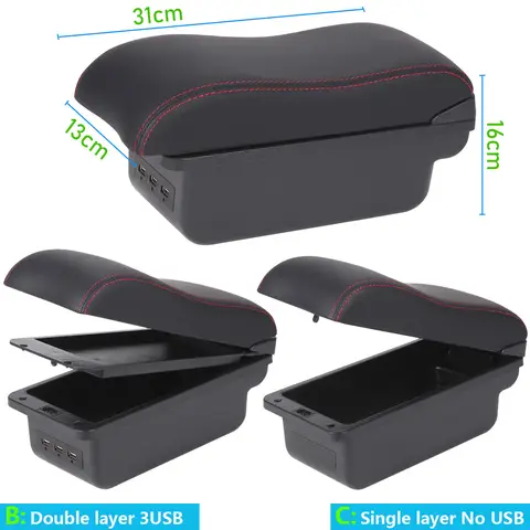 8 best sales honda fit armrest - №5
