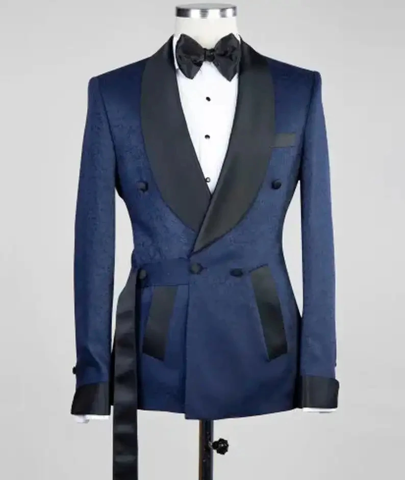 Abiti da uomo stampati personalizzati Designer da sposa Serpentine su misura Abiti da uomo casual belli Giacca da lavoro formale in cotone