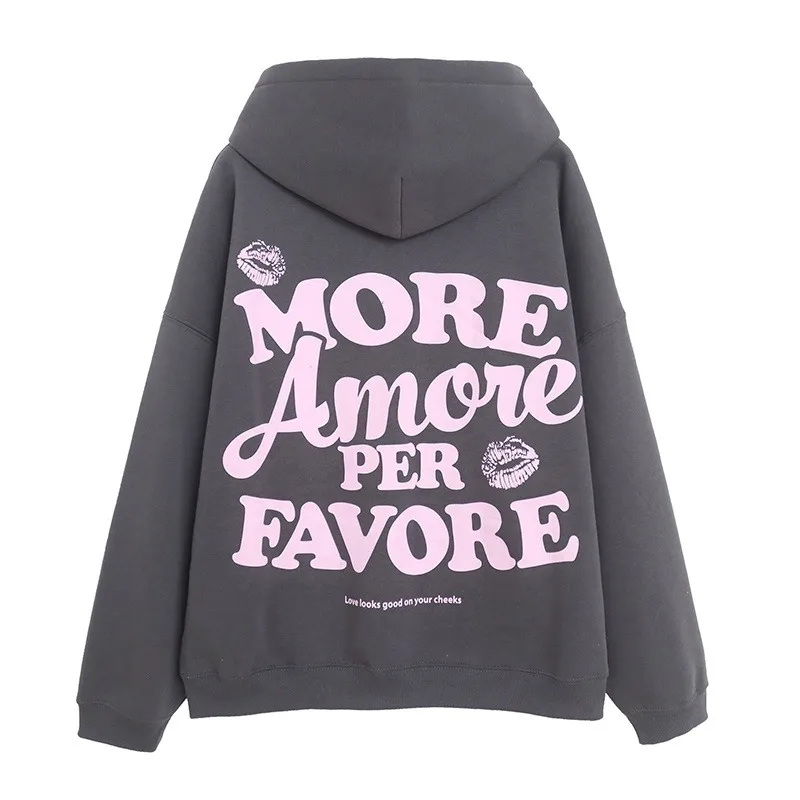 

3D Printed Hoodie with Letters, Autumn New Style, Unisex, Loose and Versatile Casual Quick Drying Top, Trendy