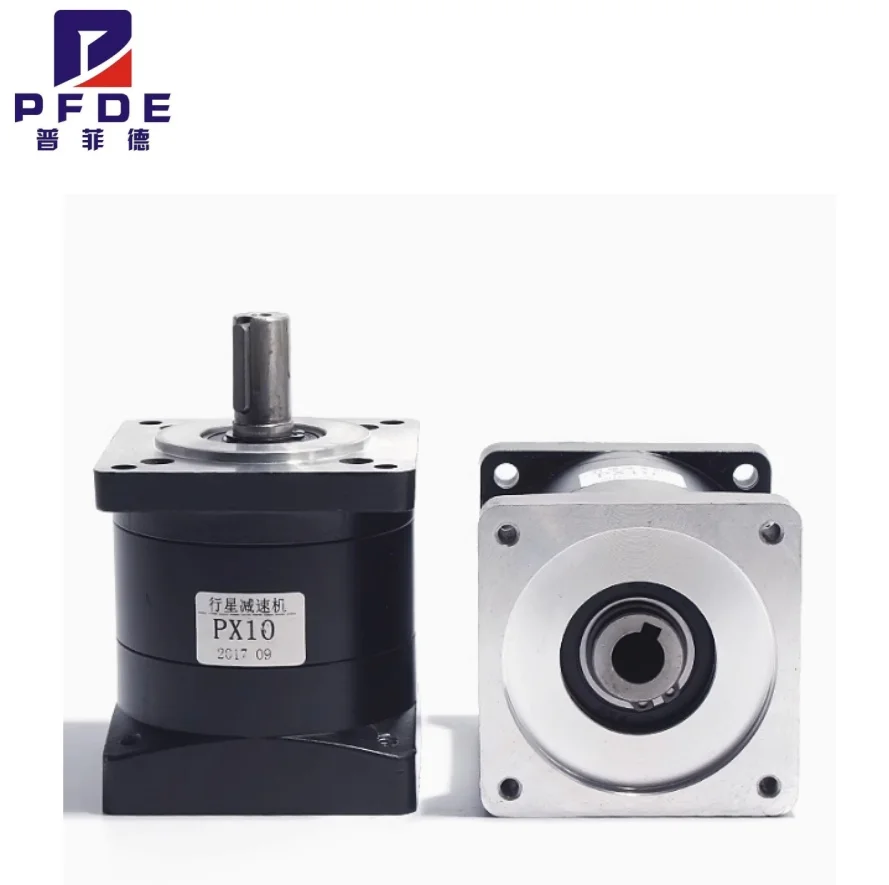 PX110  Planetary Reducer Gearbox For Servo Motor Speed Ratio 3/6/10/20 High Precision 22mm Output CNC Machine For 110st Servo