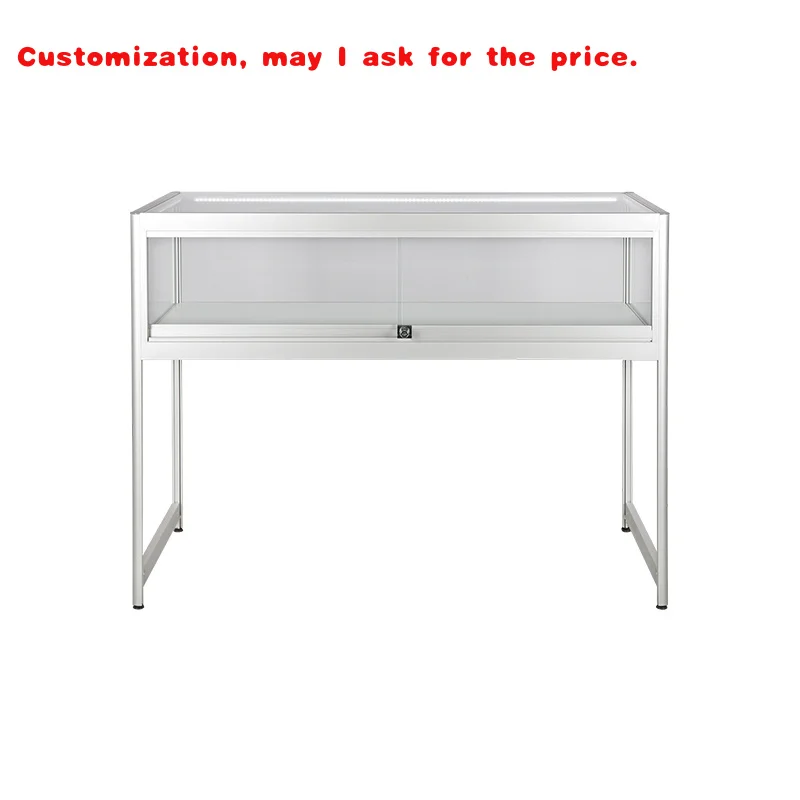 

custom.Customized Luxury Jewellery Shop Furniture Modern Lockable Tempered Glass Jewelry Display Showcase