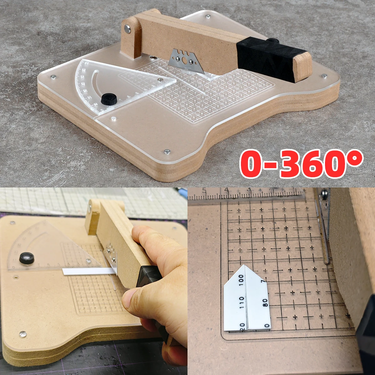 Scale model kit making tools Adjustable Angle 45/60/90 Degree Cutting Tool Cutter For part detailed remodeling customization