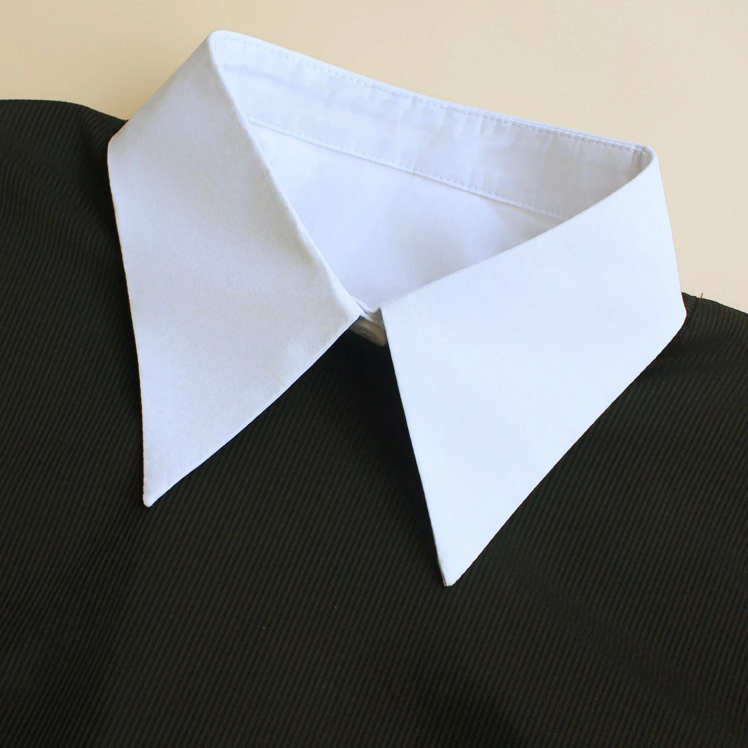 Женский искусственный воротник, искусственный воротник полурубашки, универсальный искусственный воротник для официальной одежды, подходит для весны, лета, осени.