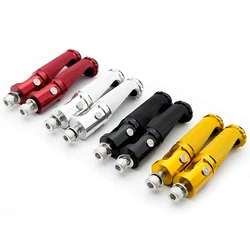 For BMW S1000RR Motorcycle Folding Footrests Footpegs Foot Rests Pegs Aluminum CNC Universal Rear Pedals Rearset Set