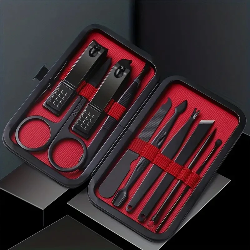 10 Piece Home Nail Clipper and Manicure Tool Set