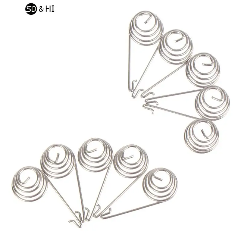 5Pairs/10Pcs For xbox 360 Replacement Wireless Controller Battery Springs Silver