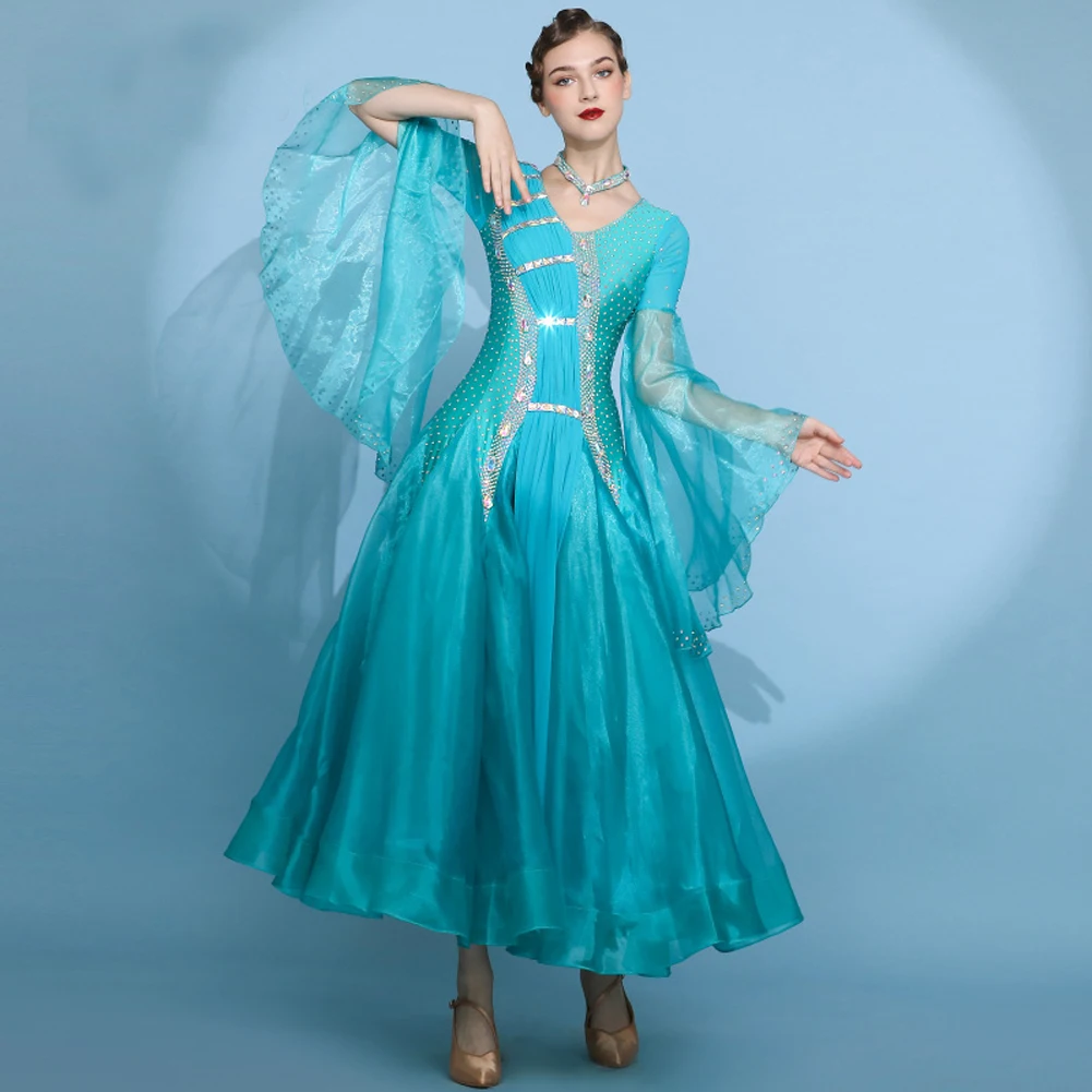 2023 Modern Dance Competition Performance Dress GB Dance Waltz Costume