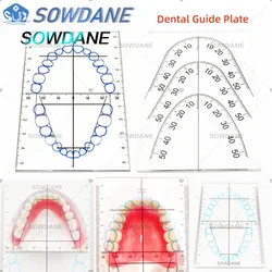 New Dental Lab Guide Plate Teeth Arrangement on Denture Work Dental Teeth Guide Plate Ruler
