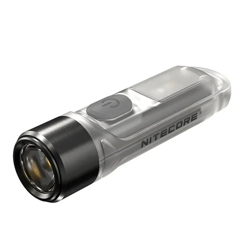 NITECORE TIpastel Porte-clés Lumière 300Lumens USB-C Rechargeable Batterie spatirée Super Lumineux EDC Mini Lampe de Poche LED