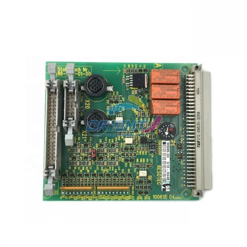 

Оригинальная карта RESOTEC 100618 04, 286-302-01-00 ПК-карта для складной машины Stahl, папка, электронная карта