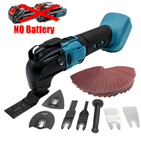 Cordless Multifunctional Tool for Makita 18V Battery, Brushless Multitool, Oscillating Tool, 600W Power Tool with 22 Accessories