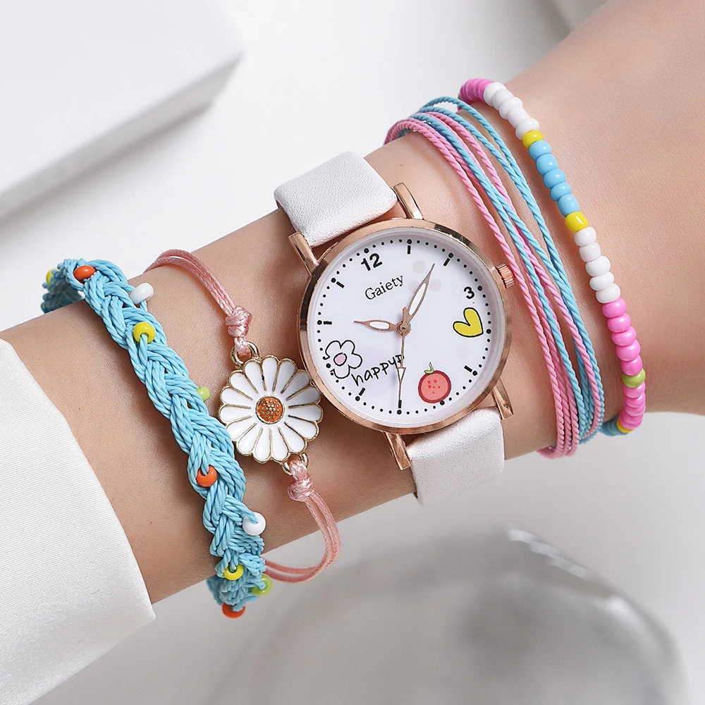 Luxury Women Watch Fashion Luxury Elegant Alloy Watch PU Leather Strap Wristwatch For Ladies Quartz Watch image 2