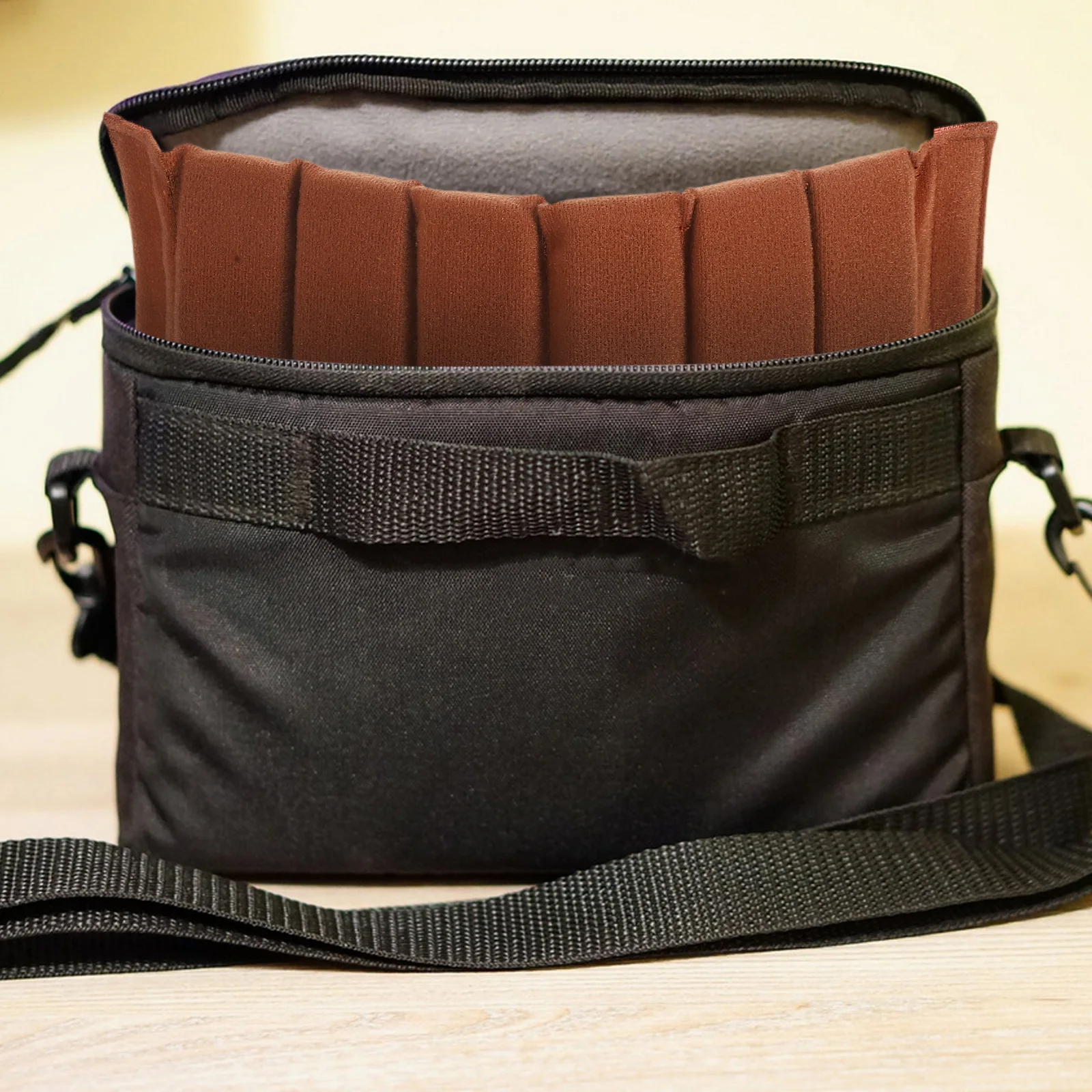 

2pcs Bag Divider Inserts Adjustable Shockproof Padded Dividers For Backpack Camera Storage Vibration Absorbing Organizer For