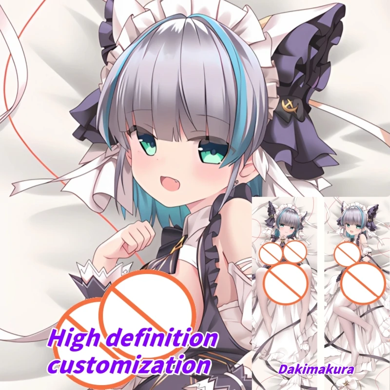 Dakimakura أنيمي كيس وسادة Azur Lane HMS شيشاير على الوجهين طباعة الجسم بالحجم الطبيعي المخدة الهدايا