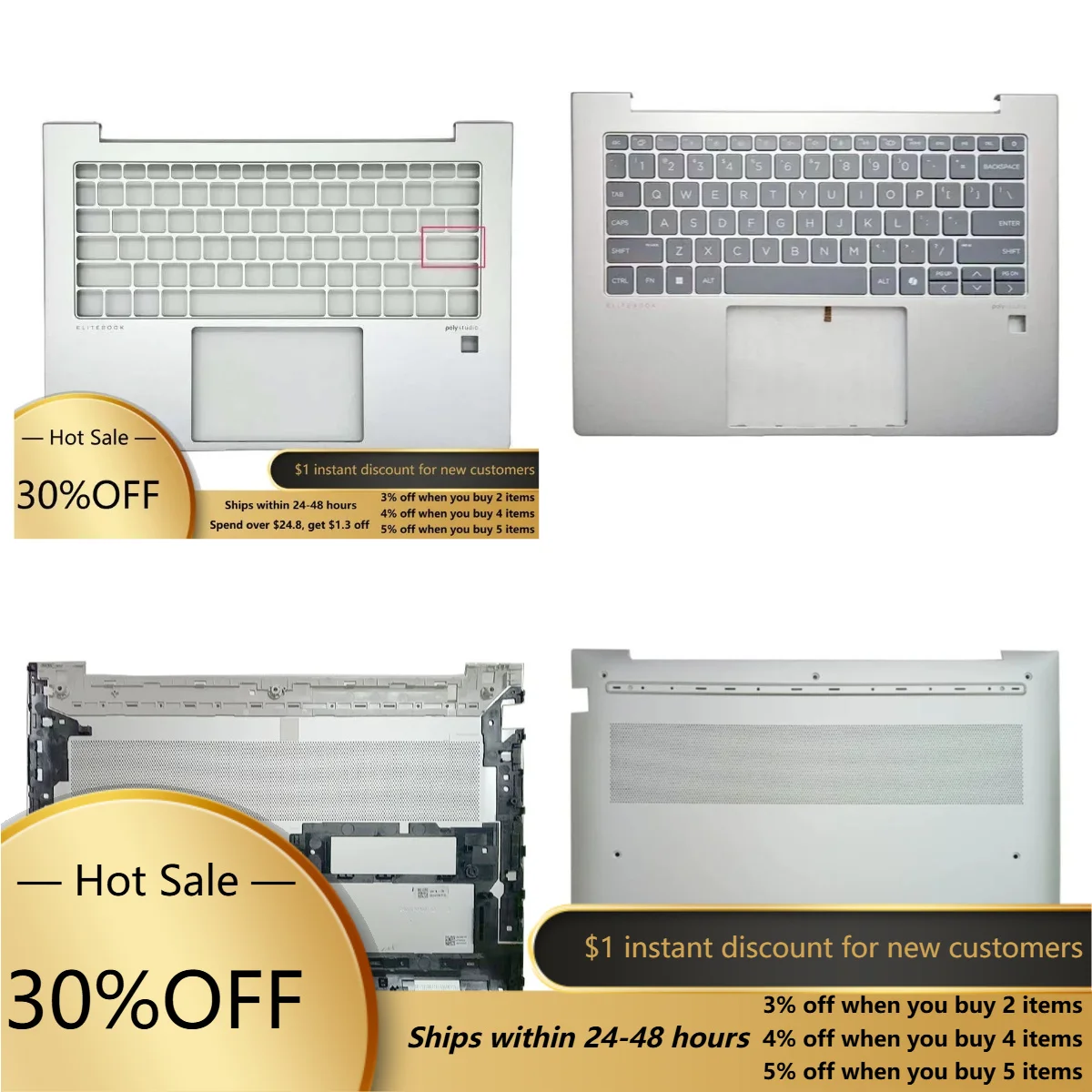 for-hp-elitebook-640-645-g11-laptop-case-keyboard-cover-protective-sleeve-notebook-accessory-replacement-part