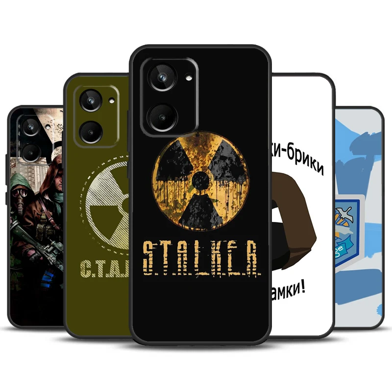 Stalker Clear Sky Game For Realme C53 C55 C35 C33 C30 C25s C21Y C11 C15 GT Neo5 GT3 GT5 9 10 11 12 Pro Plus Case