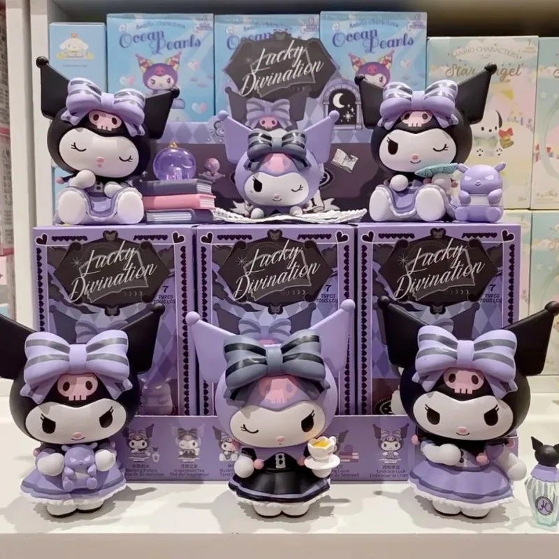 Kuromi Blind Box Astroloog Series Leuke Lucky Star Collector Figures Bulk Groothandel Desktop Decor Cadeau voor meisjes Vrouwen Fans Beste