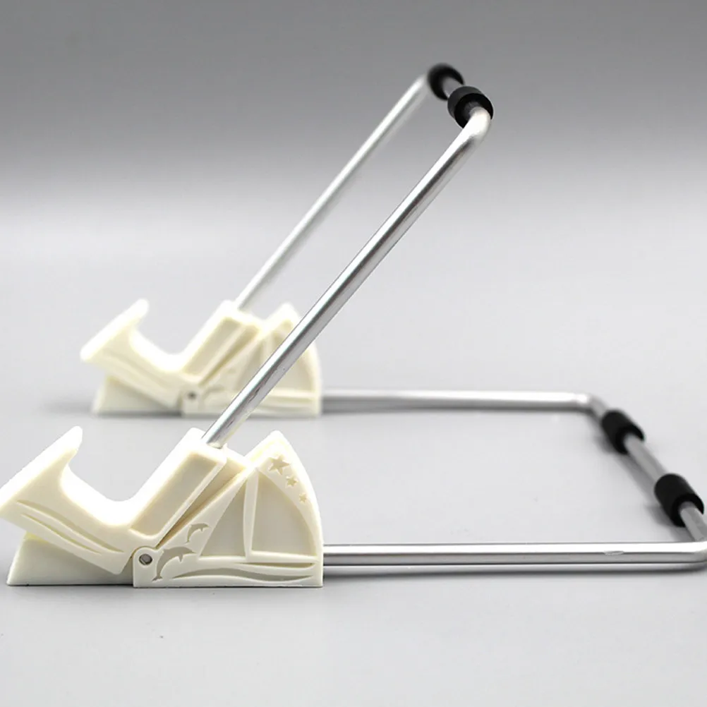 Portable Desktop Small Whiteboard Stand Adjustable Foldable Aluminum Alloy Tablet Holder Display for Office Home Study