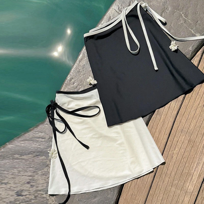 

Conservative Bikini Swimsuit Women's New 2026 f Skirt Thermal Spring Se Wrap Beach Vaion Cover up for Women