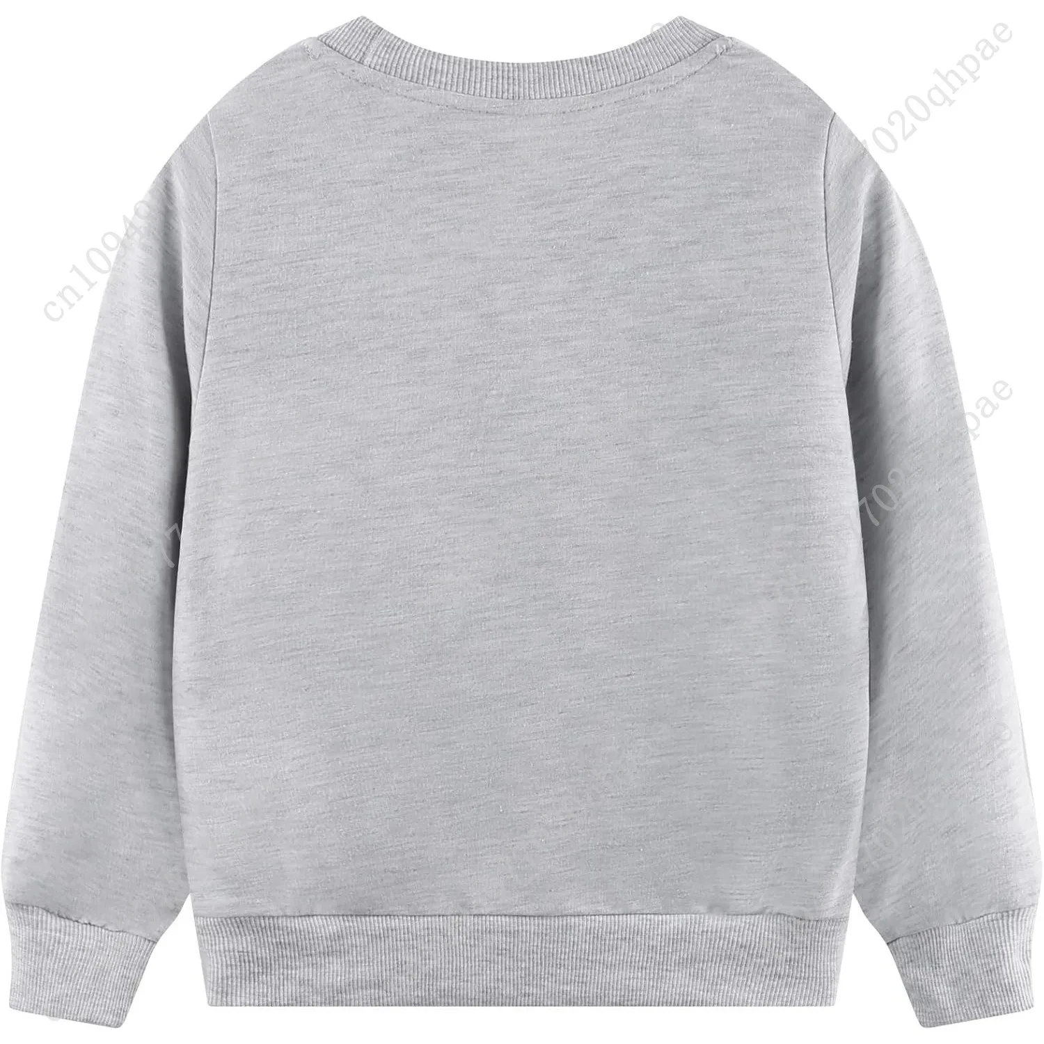 Felpe in cotone da ragazzo girocollo manica lunga pullover bambino inverno caldo maglione top 2-7T