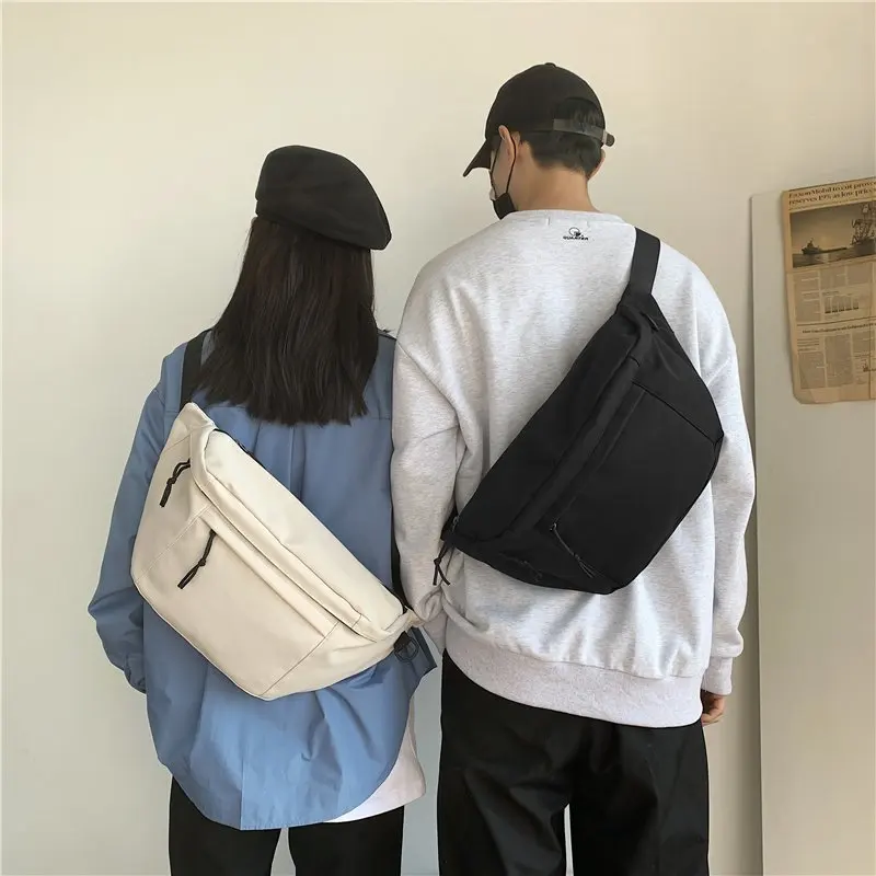 

Chest Bag Men Women Multi-function Waist Bag Fashion Casual Shoulder Bag Handbag For Male Versatile Crossbody Messenger Bag