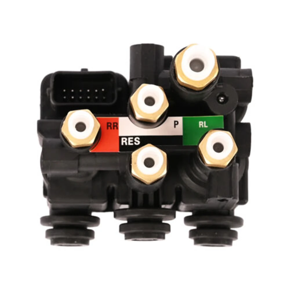 Auto Air Suspension Compressor Solenoid Valve Block Assembly OE LR070246 LR113342 LR037082 For Range Rover L405 L494 2013-2020