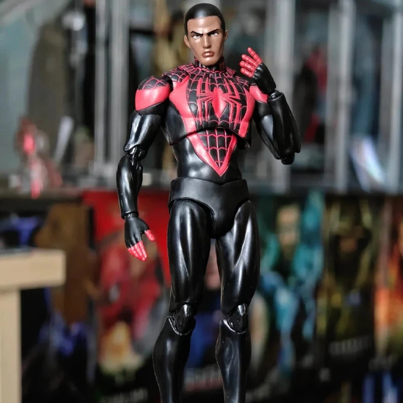 

15cm CT Mafex 092 Ultimate Miles Morales Spider-Man Articulated Action Figure Movable Joint Anime Model Toy Ornament Boys Gift