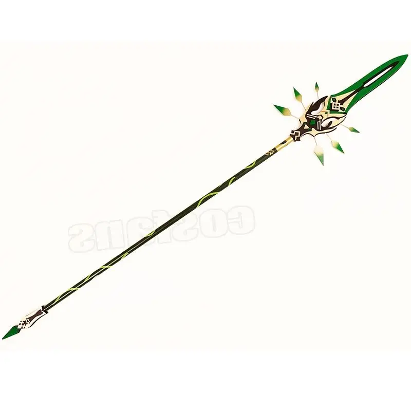 

Anime Genshin Carnival Halloween Games Toys Xiao ZhongLi Spear Accessories Props Genshin Impact Morax For Shooting Stage Show