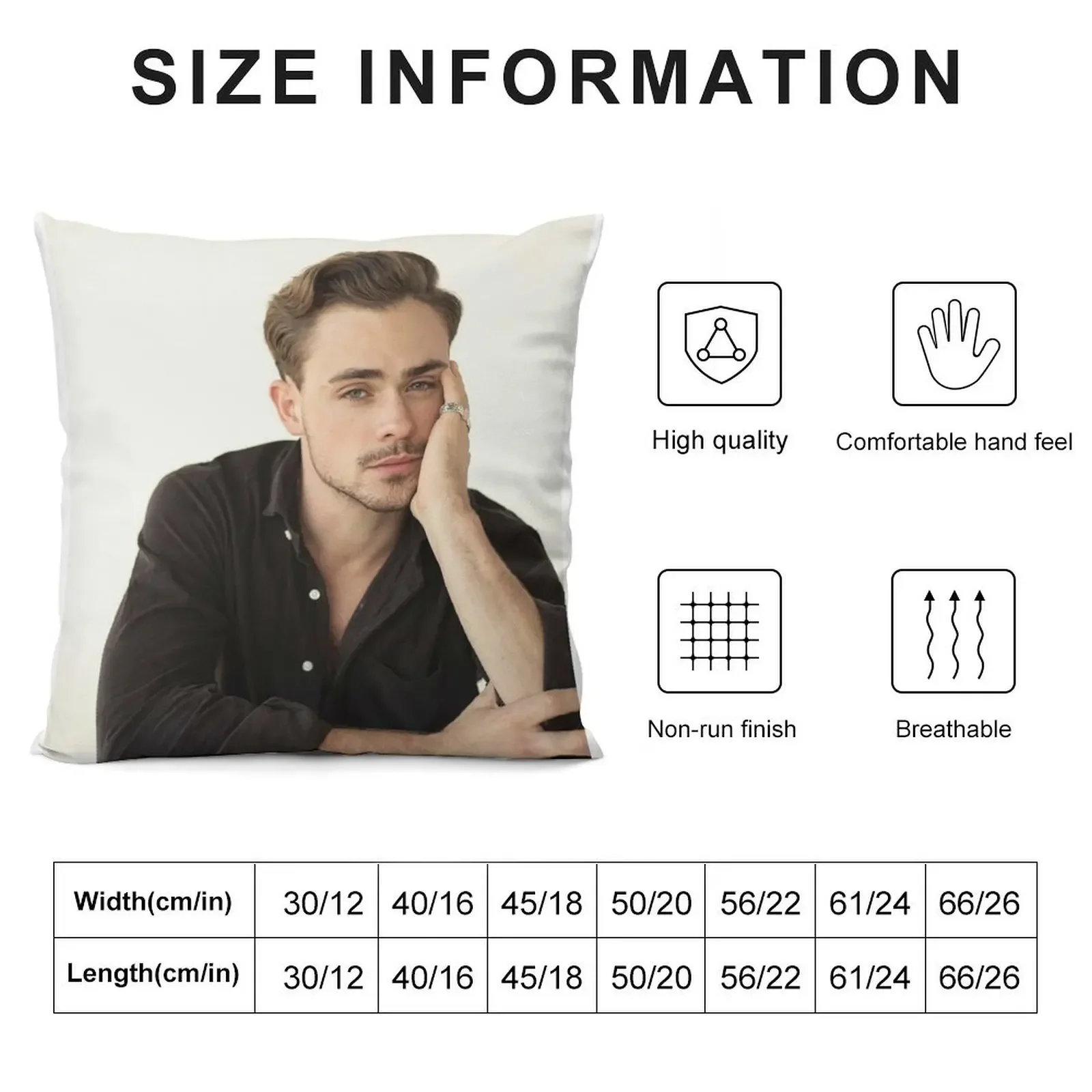 dacre montgomery Throw Pillow ornamental pillows Sofa Cushion Pillow Decor pillow