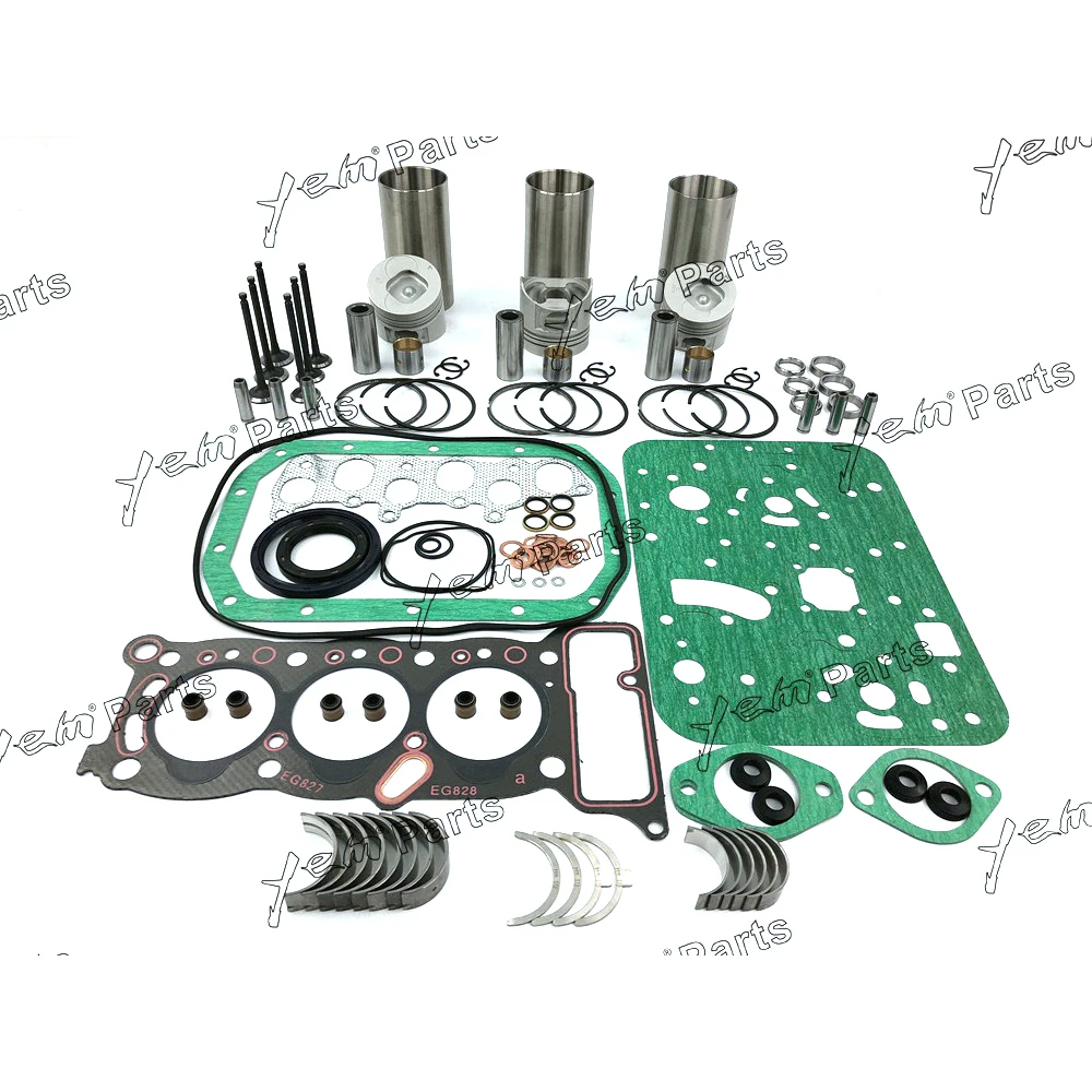 Practical 3KC2 Overhaul Rebuild Kit With Gasket Set Bearing-Valve Train For Isuzu engine part