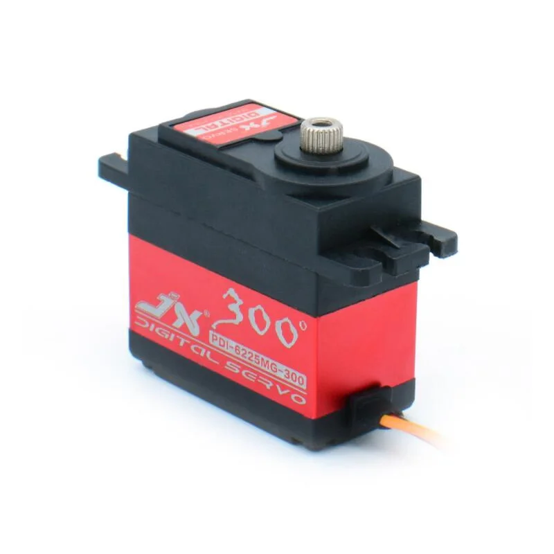 JX PDI-6225MG-300 학위 25KG 디지털 메탈 기어 표준 서보 CNC 알루미늄 중간 쉘 로봇 기계 팔 Arduino DIY