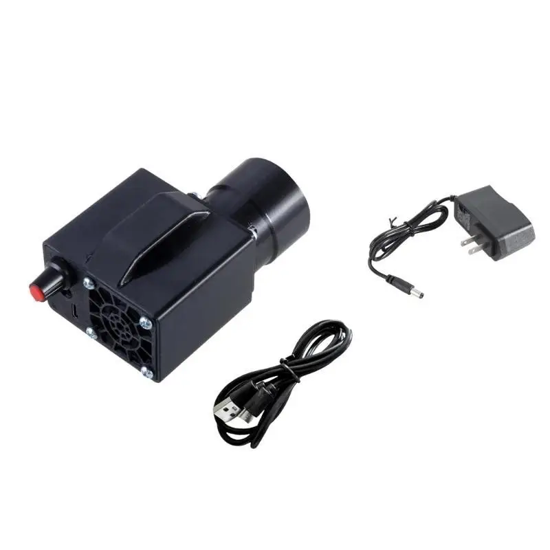 652F شواء منفاخ الهواء مروحة 12 فولت 16000 دورة في الدقيقة متغيرة السرعة مروحة الطرد المركزي للتخييم #3