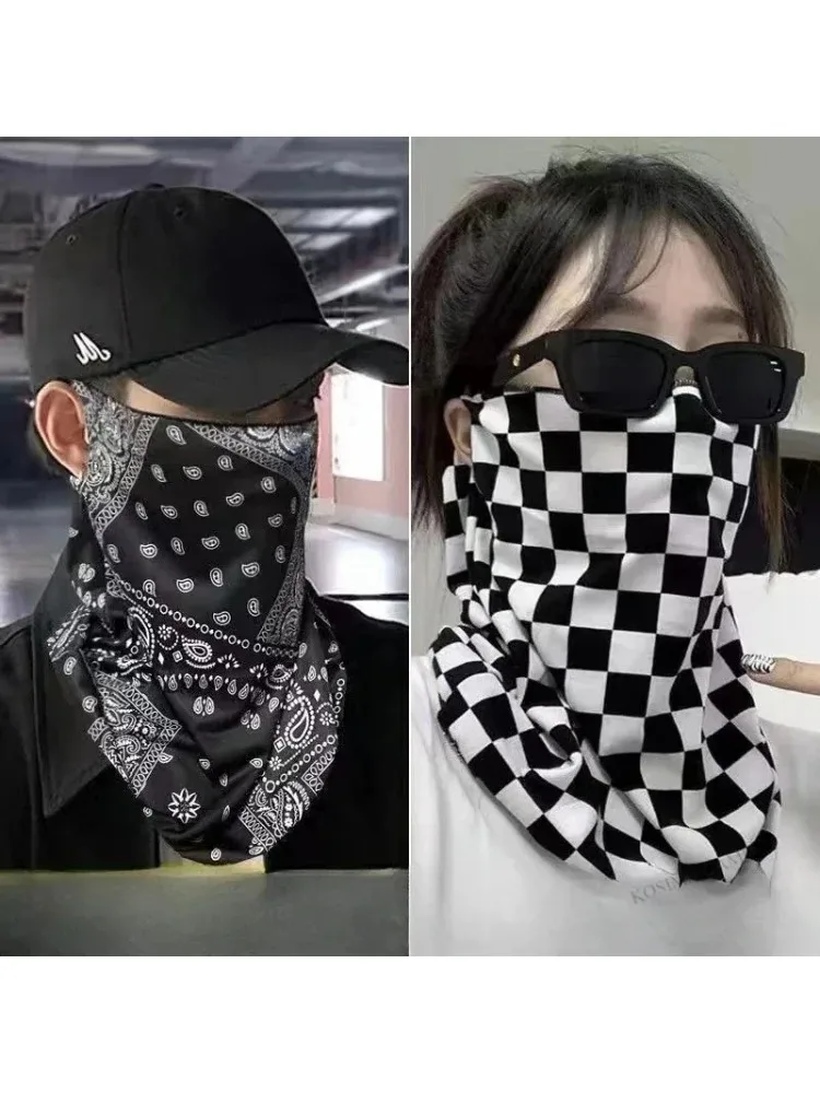 AliExpress NONE Breathable Lightweight Quick-Dry UV Protection Moisture-Wicking Stretch Soft Polyester Neck Cover Unisex Outdoor Summer Cycling