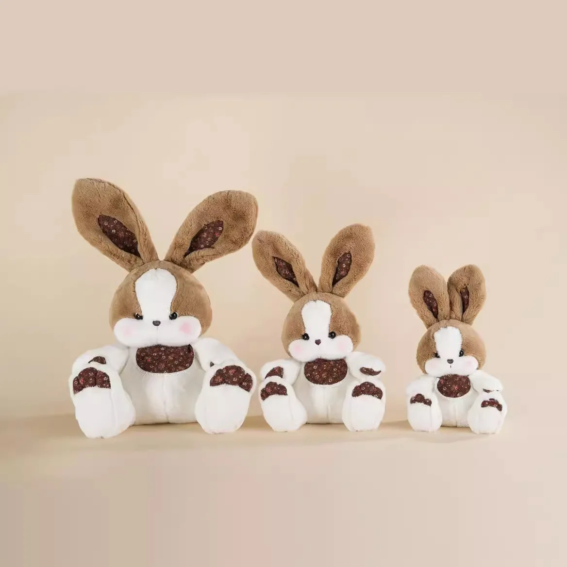 Precioso juguete de peluche de conejo: lindo conejito de peluche para mayor comodidad y abrazar, amigo del sueño suave y regalo de cumpleaños ideal para ella