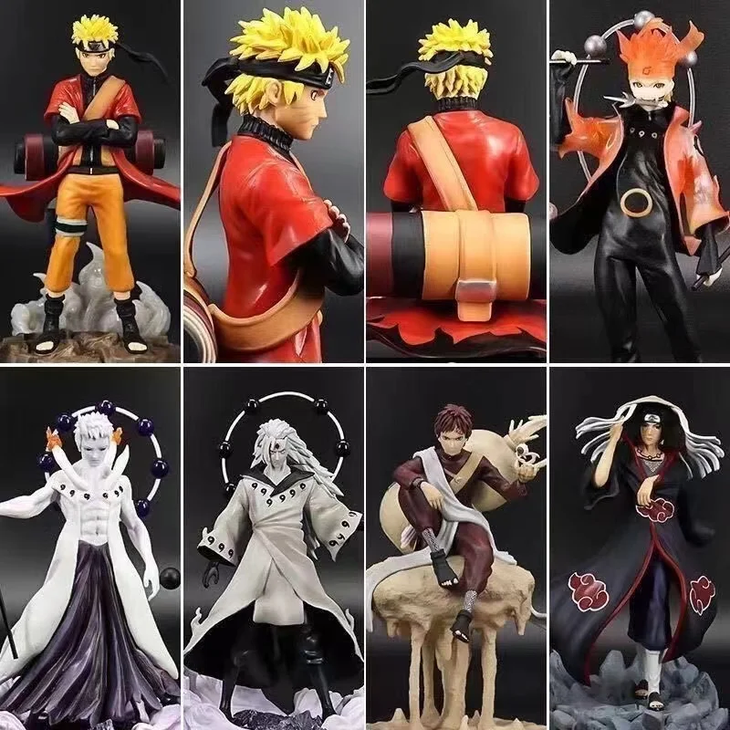 Figura de Anime de Naruto, Kakashi Sasuke Blind Box, Lucky Box, Mystery Box, el mejor regalo, figuritas exquisitas