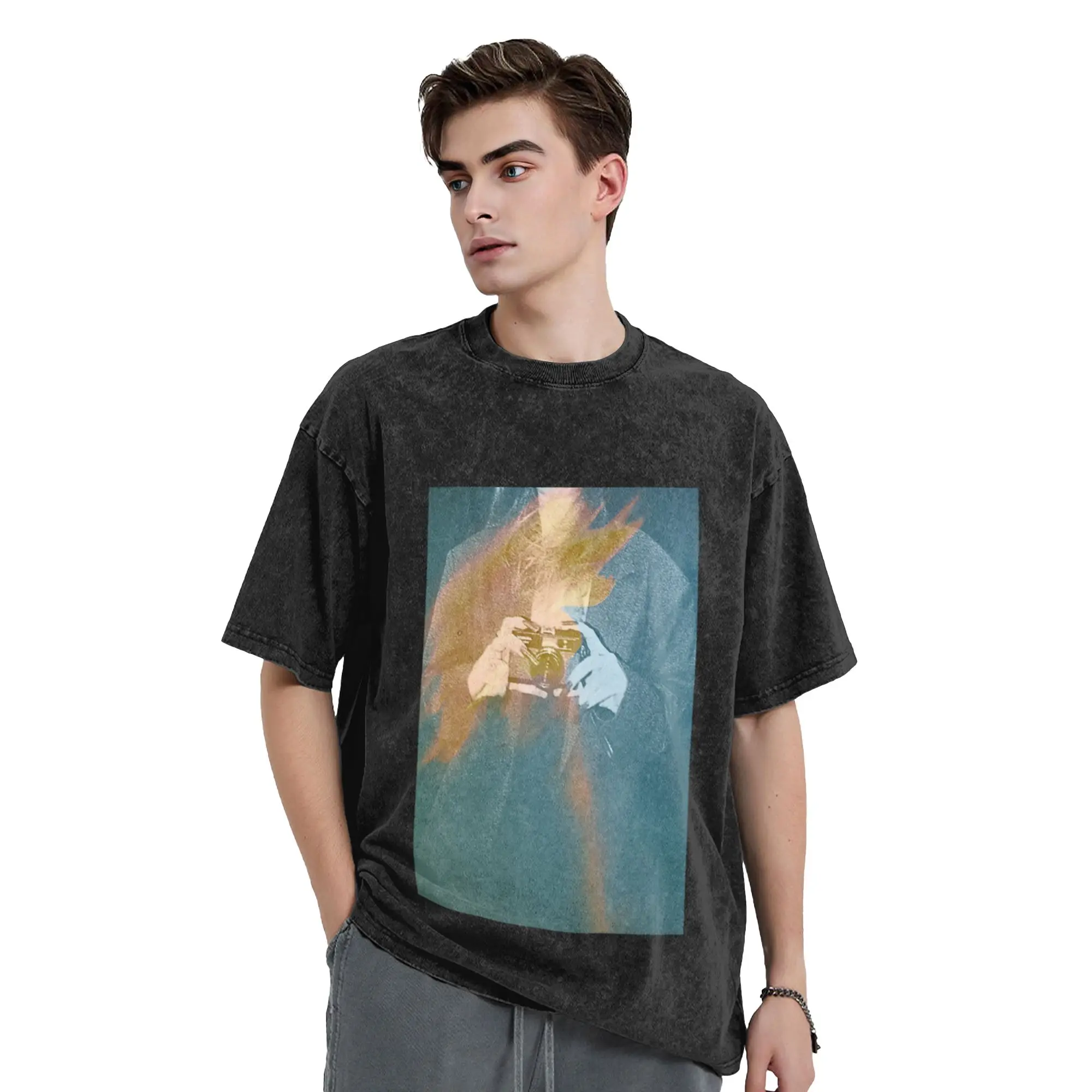 Stay Focused Unique Stylish A Vintage Oversized Cotton Unisex T-Shirts