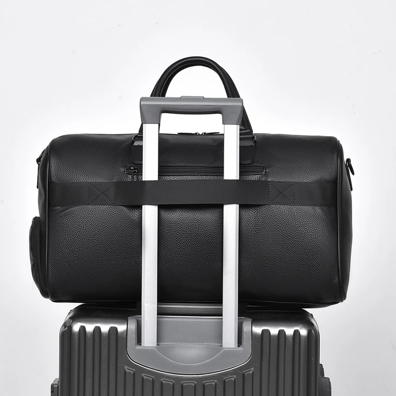 Bolsa deportiva separador estanco y bolsillo para calzado