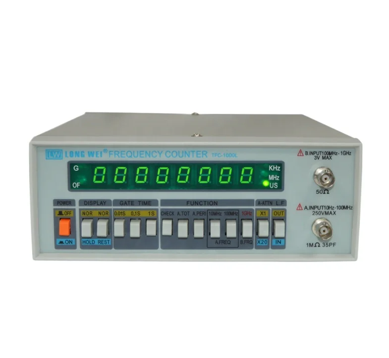 TFC2700L Digital Display High Precision Frequency Meter 10HZ-2.7GHZ High Resolution Frequency Counter