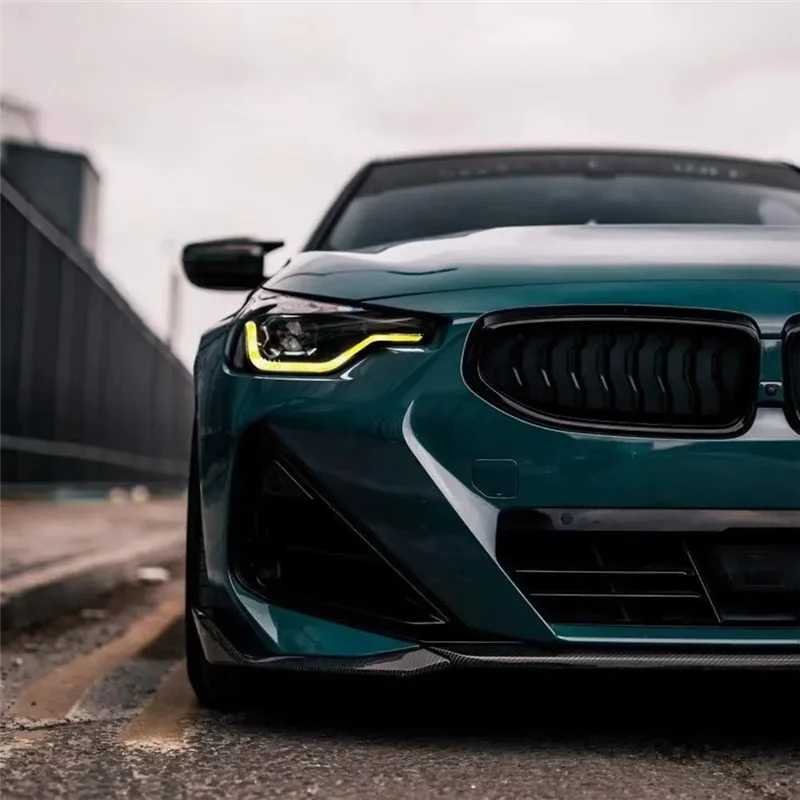 LICE-LED Module Lights Yellow Angel Eye LED Boards For BMW 2 Series G42 M2 G87 M235i M240i 2022-2024 DRL Module