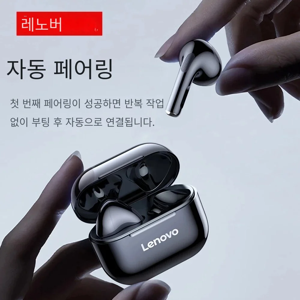 Original Lenovo LP40 wireless headphones TWS Bluetooth Earphones Touch Control Sport Headset Stereo Earbuds For Phone Android