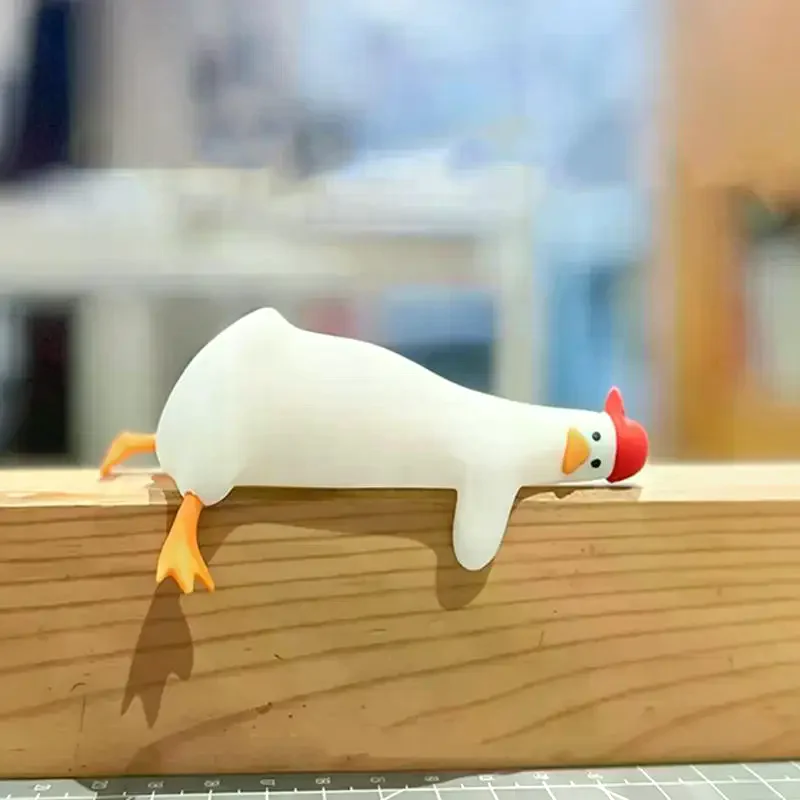 Cute Duck Bookend Book Holder Decorative Bookends For Heavy Books Anti Slip Book Stopper For Home Office Desk