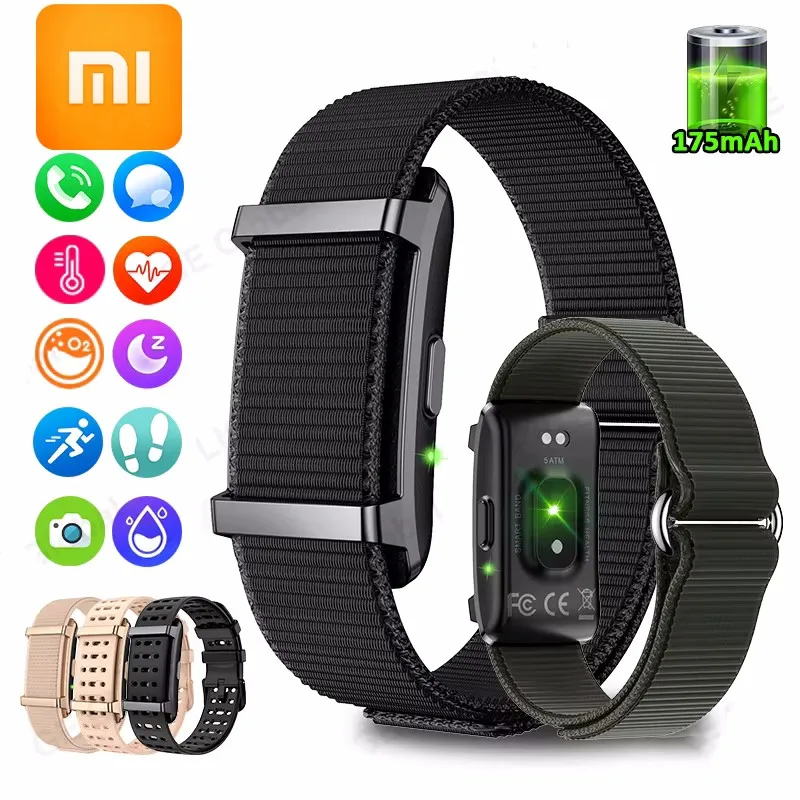 

Xiaomi NEW Smart Bracelet Heart Rate Blood Oxygen Health Monitoring Wristwatch Outdoor Fitness Tracker Smart Watch For Men Women