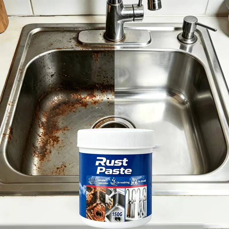 

Multi Purpose Rust Removal Paste - Specifically Designed for Automotive Wheel Hubs And Metal Surfaces, with A Powerful And Fast