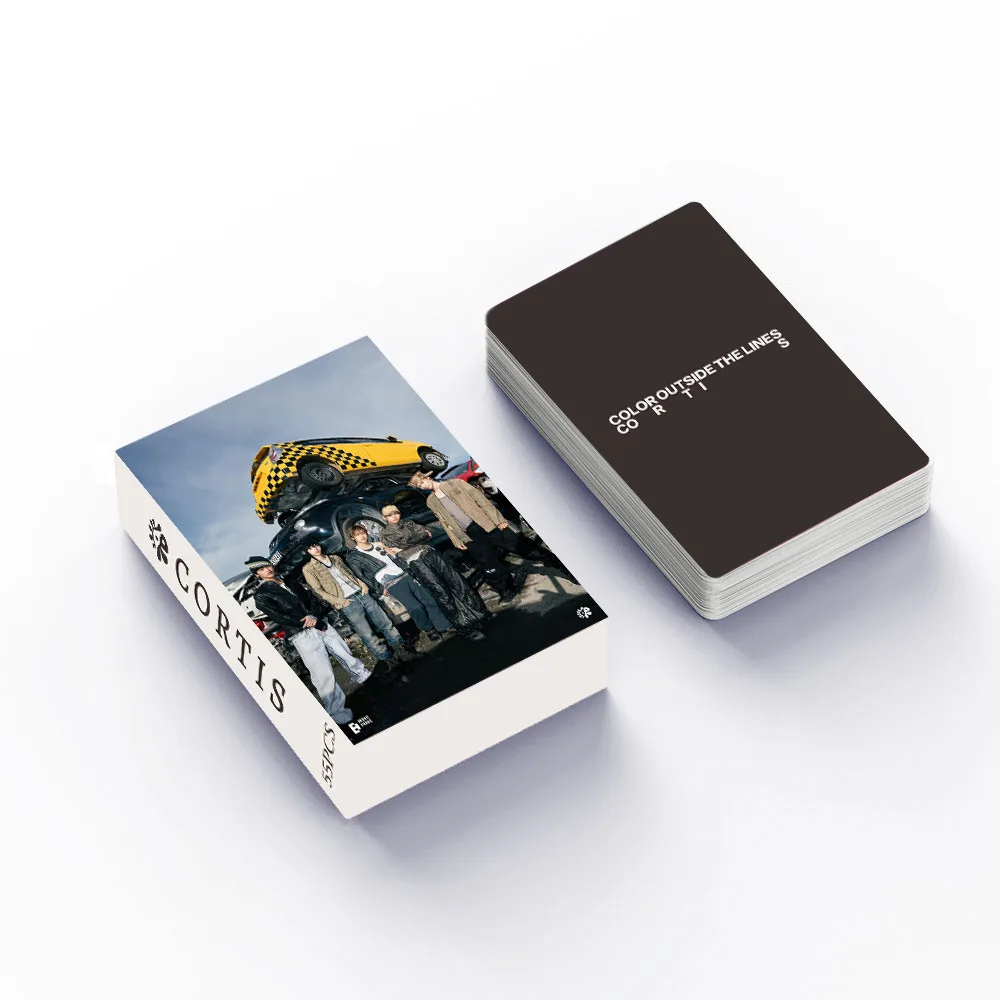 55 قطعة/المجموعة/المجموعة Kpop Idol Boy CORTIS سلسلة جديدة HD Printd Lomo بطاقات SEONGHYEON KEONHO مارتن جيمس JUHOON بطاقات الصور المشجعين هدية