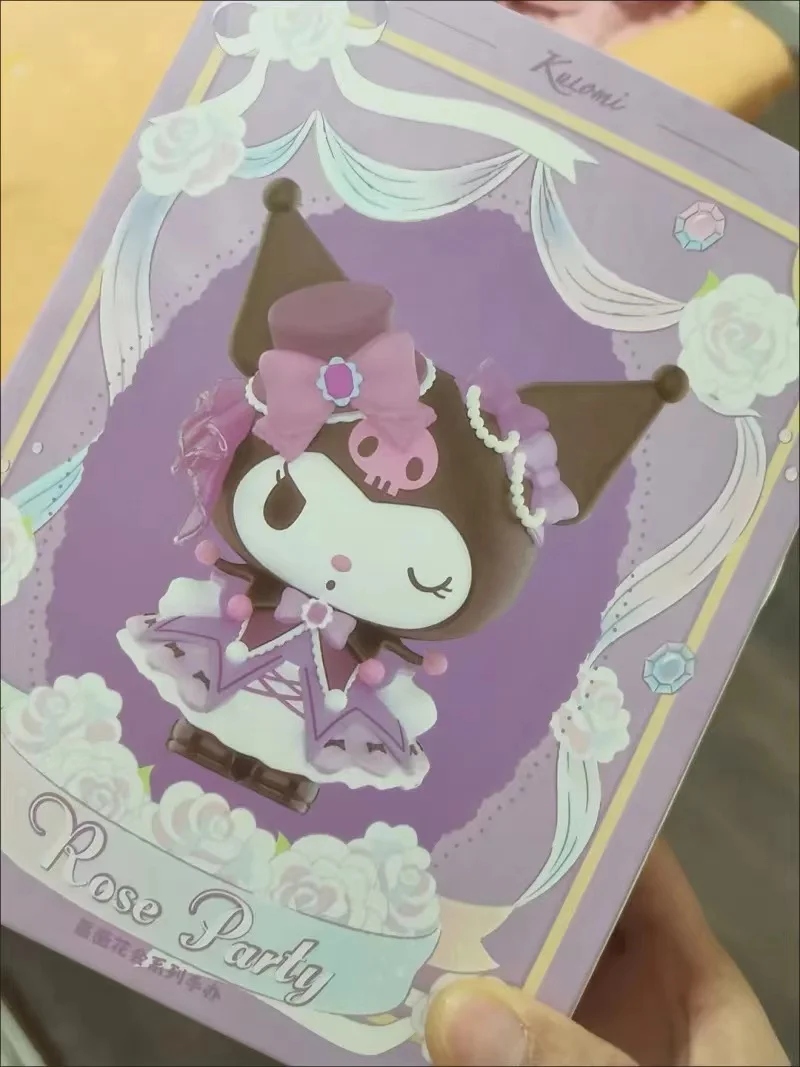 サンリオ/クロミ/kuromi/フィギュア/海外製/Rose Party My Melody & Kuromi Rose Party Large Figurines – In Kawaii Shop